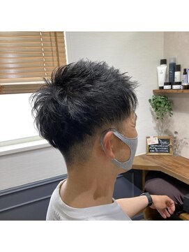 カミケン 清明店(kamiken.) 爽やかツーブロックショート刈り上げメリハリ【カミケン清明店】