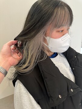 ガレリアエレガンテ 各務原店(GALLARIA Elegante) インナーカラー【ミルクティーベージュ】