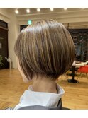 白髪ぼかし/白髪ぼかしハイライト/ハイライト/脱白髪染め