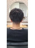 ツーブロックショートレイヤー