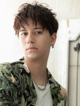 トニーアンドガイ メン 与野駅前店(TONI&GUY MEN) あざとカッコイイ！ソフトツイストグレーベージュマッシュf与野