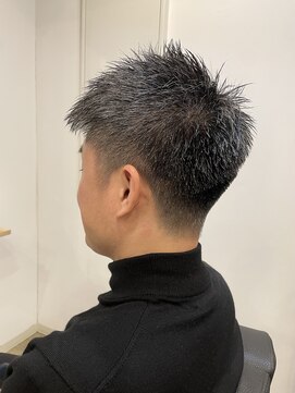 エース 中野(Ace) メンズベリーショートフェードヘアスタイル<中野/メンズ/理容室>