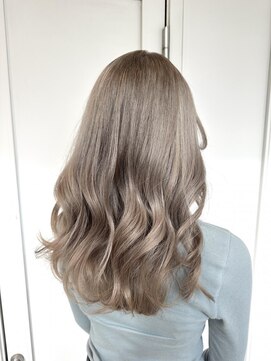 アビーヘア 市川店(abie hair) ミルクティーグレージュ