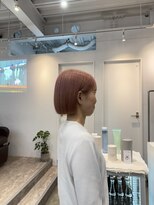 ロカ 表参道(loka)&nbsp;ペールピンク/ボブ［表参道/髪質改善/ハイライト］