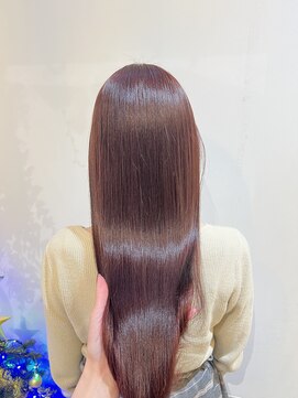 ネオリーブアピ 池袋店(Neolive api) 【ブリーチしない暖色カラー】池袋 髪質改善