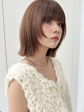 ロンド ボーイ 表参道(Lond BOY) くびれヘア/顔周り/韓国/ボブ/レイヤーカット/前髪/カラー/原宿