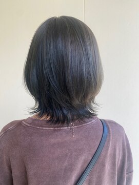 カシェ リタ ヘアー(CACHE'&RITA HAIR) レイヤーボブ◯くびれボブ◯ウルフヘア◯オリーブグレージュ