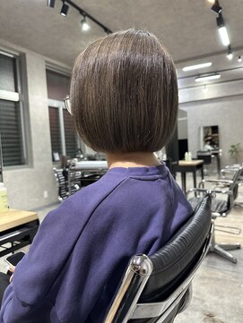 サクラ 岐阜(SAKURA) 広がりやすい髪も簡単に纏まるボブカット！