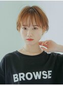 ワイドバングショート