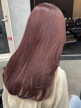 キラ 渋谷(KILLA) デザインカラー＿レイヤーカット＿オリーブベージュ