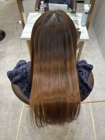 ロンドメリア 天神大名店(Lond Melia) イメチェンヘアスタイル美髪のススメワイドバングブルーブラック