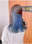 デザインカラー インナーブルー