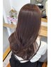 【一番人気☆】カット+カラー+トリートメント+スパ￥19910→￥17930