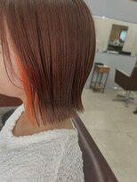 ピオニー(PEONY) イヤリングカラー×オレンジカラー