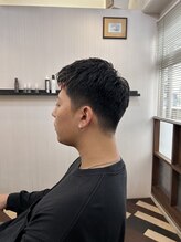 マブヘアーアンドメーク(mab hair&make) ナチュラルフェード×束感ショート