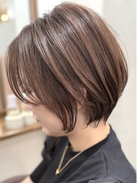 スピラ アサヒガオカ(SPiRA ASAHIGAOKA) 【大人ショートボブ】小顔に見せるショートc