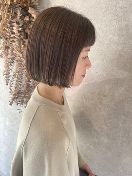 ページボーイ 高松レインボー店(PAGE BOY) ぱつっとボブ