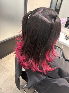 アルメリア 池袋(Arumeria) ブリーチ裾カラー/レイヤーカット