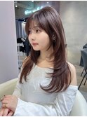 □大宮髪質改善縮毛矯正レイヤーカットハッシュ顔まわりカット
