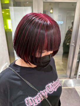 クレア 相武台(CREA) デザインブリーチカラー(/ブリーチカラー/ダブルカラー)