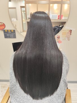 ククラ(CuCuLa) 暗めカラー+髪質改善enel