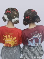 アールエーサロンモノクロ 秋葉原(RA SALON モノクロ)&nbsp;【双子ヘア】ツインおだんご