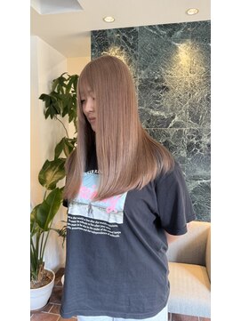 ヘアープレイス ヴィブ(hair place VIVE) うる艶ミルクティーカラー★オーダー率高め