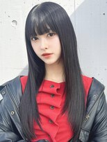 アグ ヘアー ラキ 土崎店(Agu hair laki)&nbsp;《Agu hair》ダークオニキスロング×numberA.アクアバームセラム