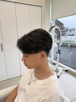 プティパ 水戸内原店(petit-pas) テーパーフェード×センターパート
