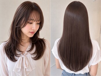 スイクロップエス(sui.cropes)の写真/縮毛矯正と一人一人のお悩みに合うトリートメント紹介で憧れの艶髪を実感♪