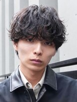 フィフス 大分(fifth)&nbsp;大分波巻きパーマメンズカットラウンドマッシュツーブロック強め