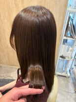 エヌアンドエー せんげん台店(N&A)&nbsp;艶やかなまとまりで魅せるナチュラルロングストレート