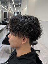 become men's hair 名駅EAST【10月3日 NEW OPEN(予定)】&nbsp;マッシュ×縦落ちツイストスパイラル/無造作パーマ/名古屋