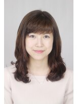 ボージュ (VOSGES)&nbsp;毛先ワンカールパーマ　レイヤースタイル