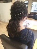 リルトヘアー(Lilt hair)&nbsp;アンティークアレンジ☆バックカチューシャ