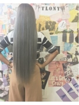 トロニー(TLONY) TLONY渋谷 hori スーパーロング ハイトーングレージュ