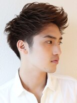 アフロート ディル(AFLOAT D'L)&nbsp;三代目JSB☆登坂広臣風　髪型　アップバング　ツーブロック