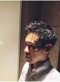アップバング形状記憶パーマ