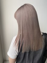 ラウブロッサム 大宮西口店(Lau Blossom) ミルクティーベージュパールグレージュブリーチカラー髪質改善