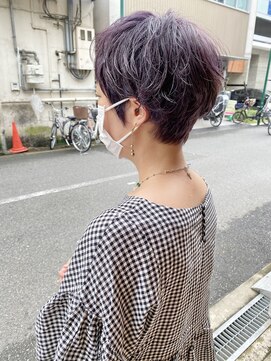 ソウコ(souko) souko.ハイトーン白髪ぼかしパープル