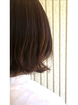 エイトタマプラ たまプラーザ店(EIGHT tamapla) 【EIGHTたまプラ】デザインカラー切りっぱなしボブ