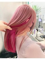 シェリ ヘアデザイン(CHERIE hair design) ピンク×ピンクインナー☆