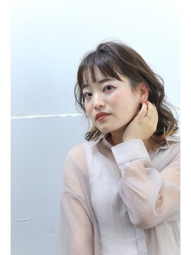 ブリング バイ スノードロップ 吉祥寺(BRING by Snowdrop) 前髪/マチルダボブ/ピンクベージュ/インナーグレージュ/吉祥寺