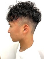 銀座マツナガ 浅草店&nbsp;メンズパーマ　　ツーブロック　スパイラル　ツイスト