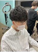 無造作パーマ
