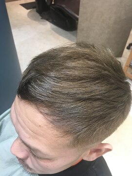 ヘアサロンアンドヘアメイクディー(hair salon hair make D) 仙台D ORIGINALソフトスキンフェードバーバーカット風style