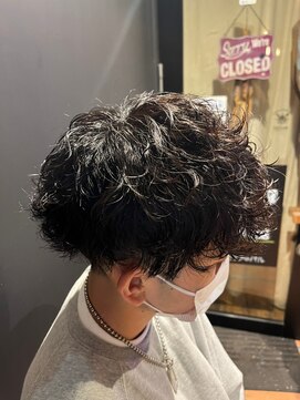 メンズサロンドットリアン(dot. lien) マッシュ×波巻きスパイラルパーマ