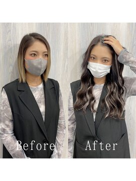 ARビューティー ギンザ(AR Beauty Ginza) 外国人風ハイライト☆#シールエクステ#メッシュ#銀座