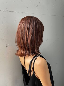 シュリット(schritt) ブリーチなしオレンジカラー　YOSHITAKE