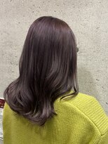 サバ ヘアー スペース(SABA hair space) レッドラベンダーカラー